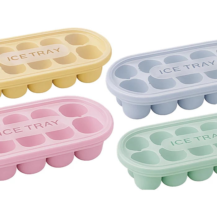 12 darabos jégkockatartó fedéllel