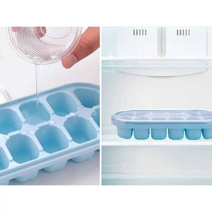 12 darabos jégkockatartó fedéllel