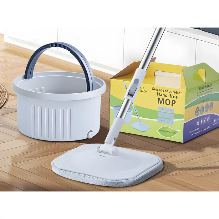 Felmosó készlet centrifugáló vödörrel