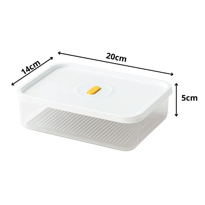 Fedeles élelmiszer-tároló dátumjelzővel, 1.4 liter