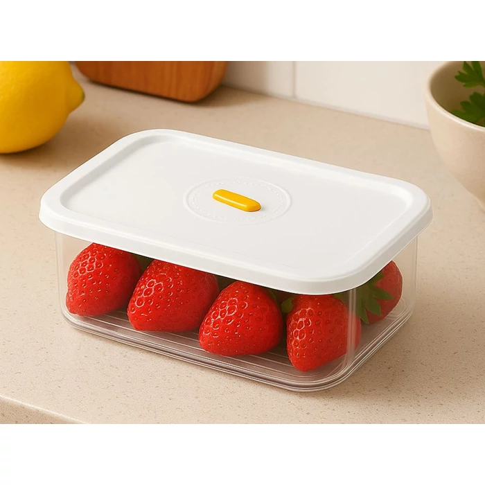 Fedeles élelmiszer-tároló dátumjelzővel, 600 ml