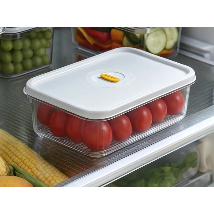 Fedeles élelmiszer-tároló dátumjelzővel, 600 ml