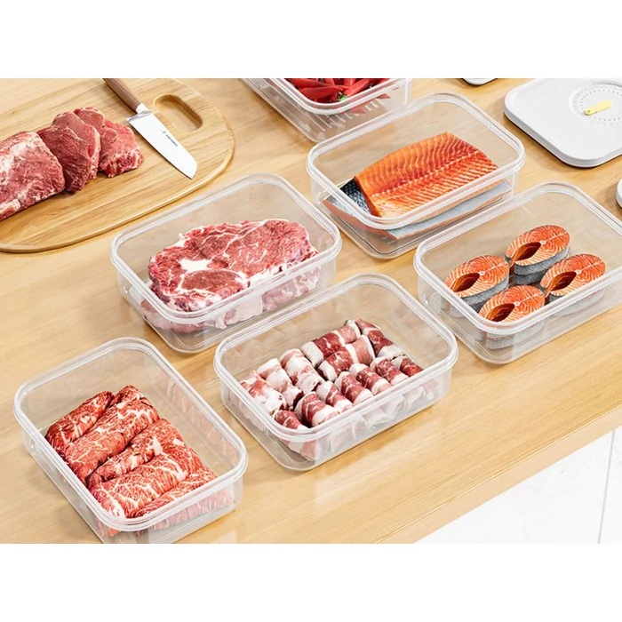 Fedeles élelmiszer-tároló dátumjelzővel, 600 ml