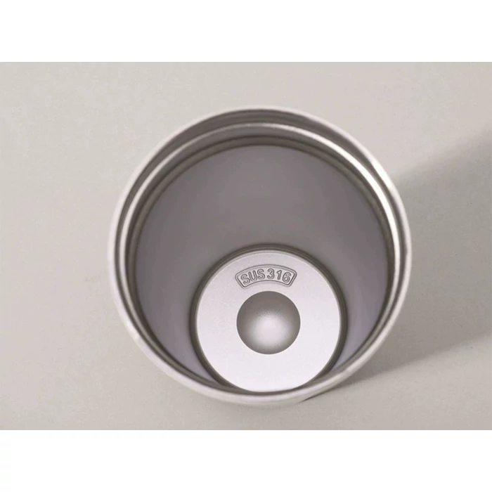 Termoszpohár szívószállal, 530 ml, fekete