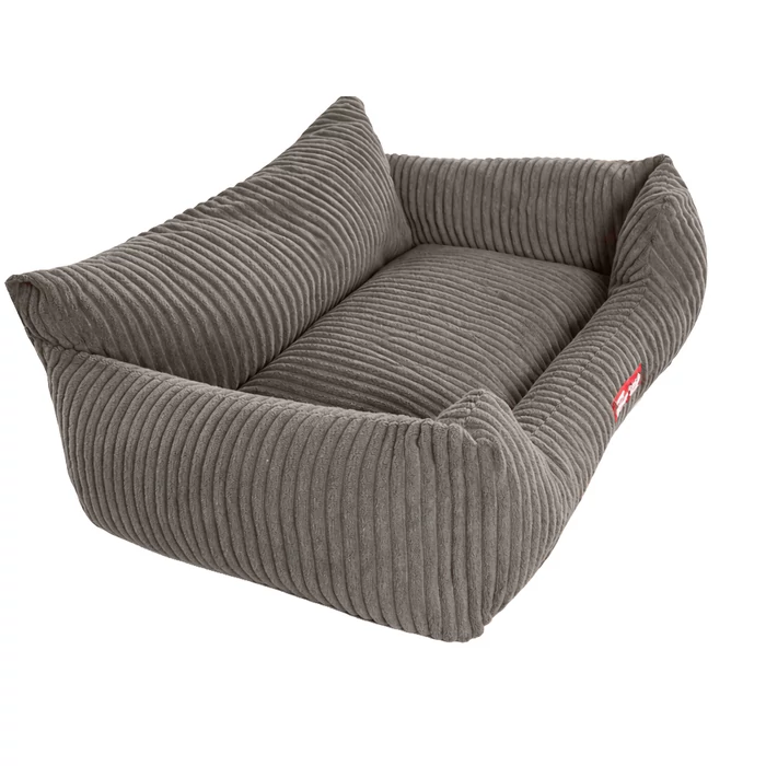 Magasított oldalfalú kutya-, macska fekhely, bézs, M