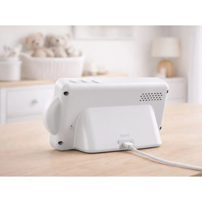 Babafigyelő kamera éjszakai móddal, kétirányú kommunikációval