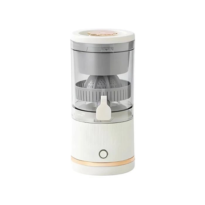 Akkumulátoros citrusprés USB-töltővel, 500 ml, fehér