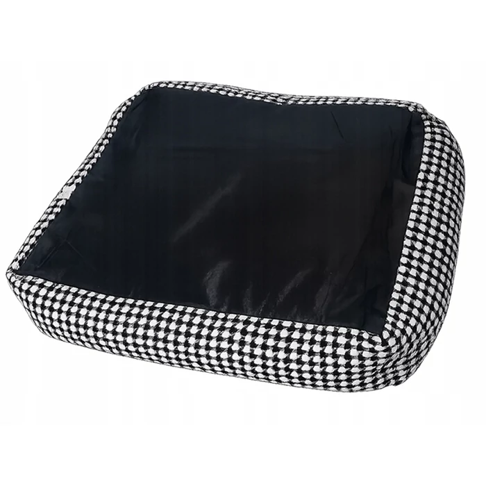 Kutyafekhely kisebb méretű kutyáknak, háttámlával, 60 x 50 cm