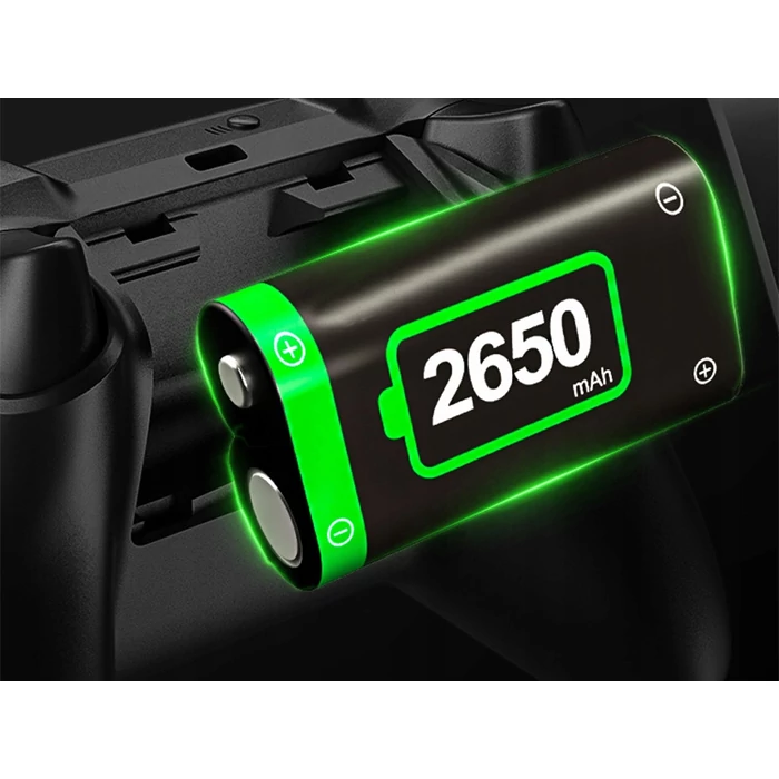 2 darab 2650 mAh akkumulátor Xbox kontrollerhez töltővel