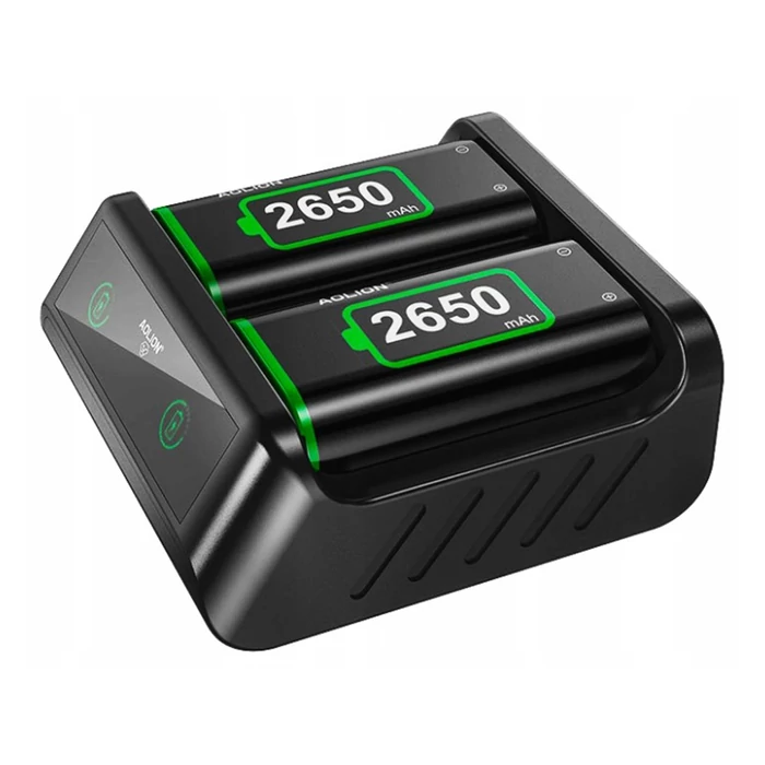 2 darab 2650 mAh akkumulátor Xbox kontrollerhez töltővel