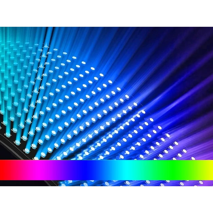 Színes, programozható információs LED-panel, 16 x 96 LED