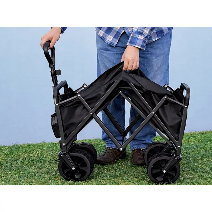 Összehajtható kerti- és kempingkocsi , 80 literes