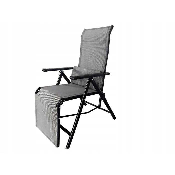 Összehajtható kerti nyugágy állítható háttámlával