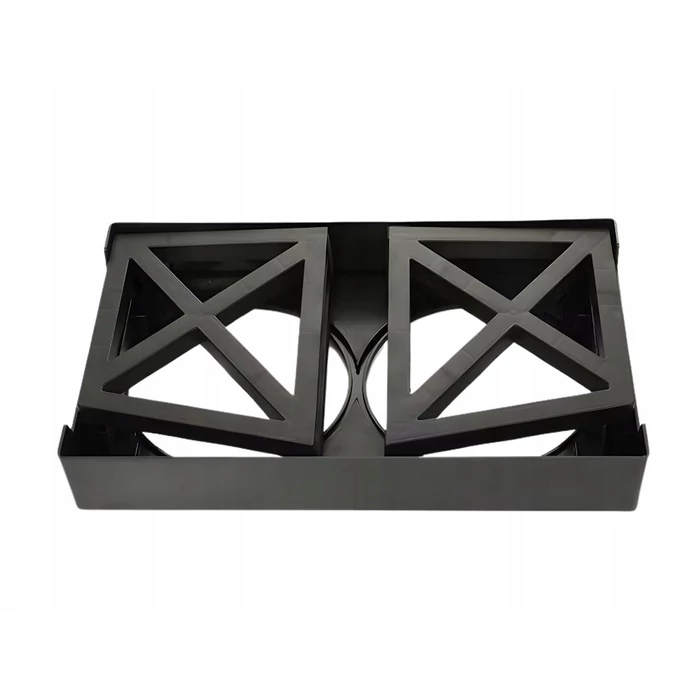 Dupla etetőtál kutyáknak és macskáknak kihajtható lábakkal