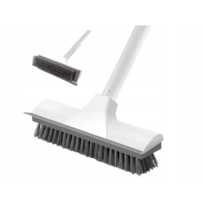 2 az 1-ben vízlehúzó és súrolókefe állítható nyéllel