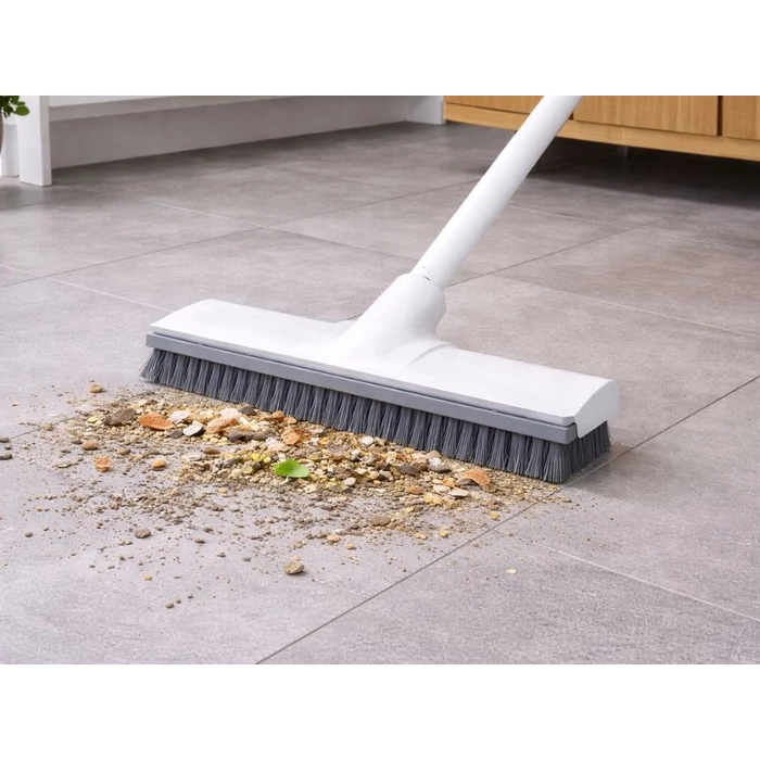 2 az 1-ben vízlehúzó és súrolókefe állítható nyéllel