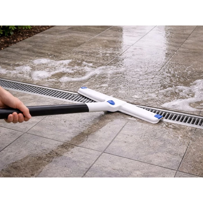 Vízlehúzó 180°-ban forgatható fejjel, állítható nyélhosszal