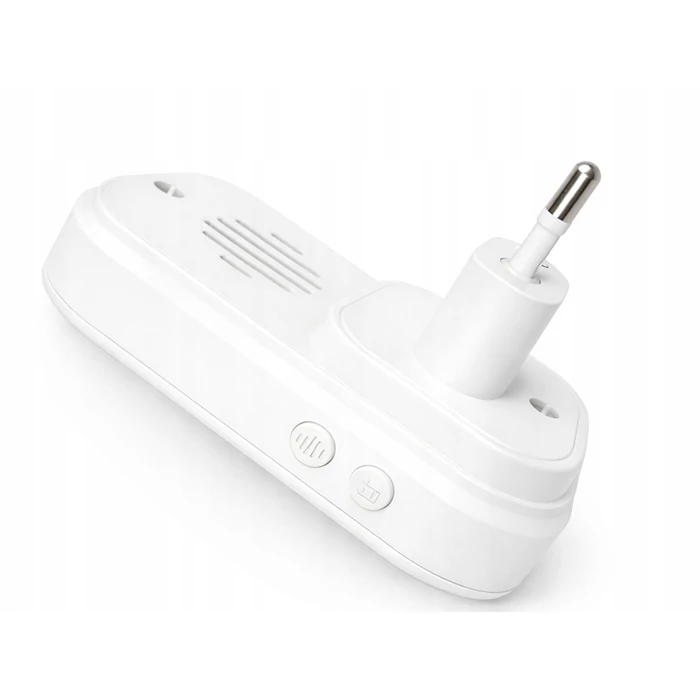 Vezeték nélküli, kinetikus csengő, 130 méter, fehér