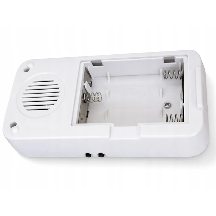 Vezeték nélküli elemes csengő, 300 méter, fehér